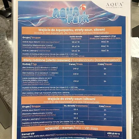 公寓 Z Aquaparkiem Belmare 519 米兹多洛杰